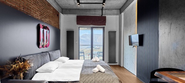 Cozy 1-bedroom apartment in awesome Gudauri with WiFi in Gudauri