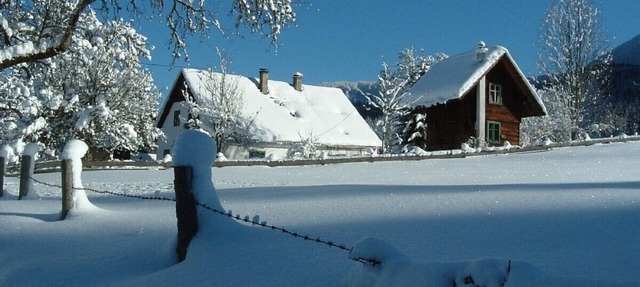 Cozy farmhouse in splendid isolation surrounded by fields and woods in Voderstoder