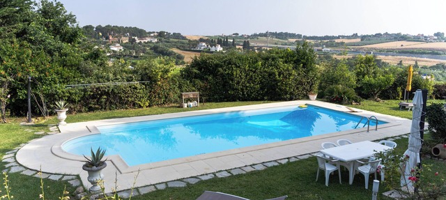 Prestigious apartment with two double bedrooms in a Relais with a pool in Emilia-Romagna